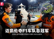 🏁F1收官战：诺里斯夺冠，迈凯伦车队总冠军，塞恩斯第二，周冠宇第13